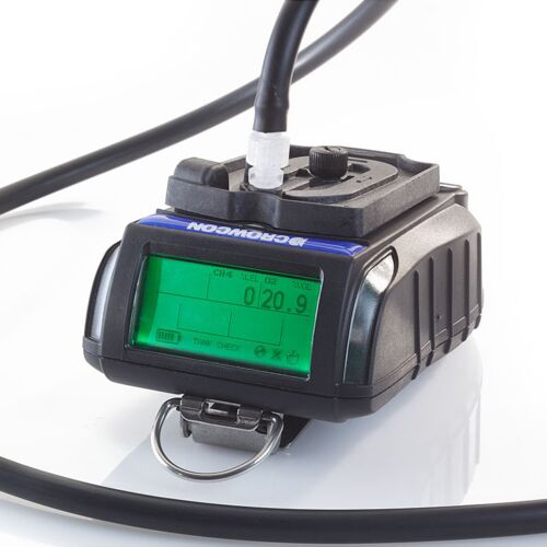 Crowcon Tank-Pro 5 Gas Dual IR-Sensor Vol%/UEG Display und Flow-Platte